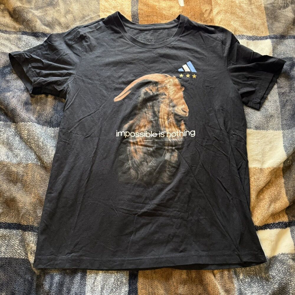 Argentina National Team Fan Football Shirt WORLD CUP ADIDAS MENS Size Large